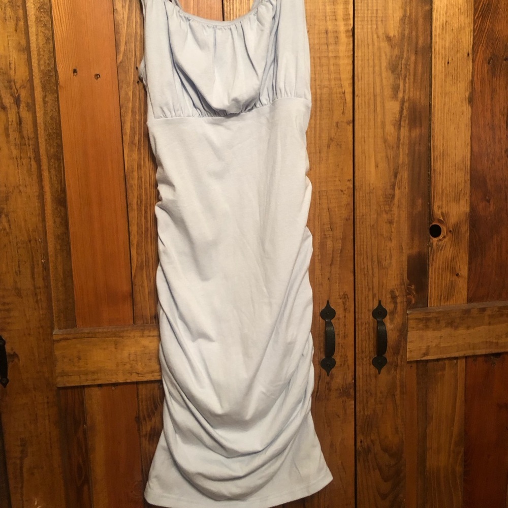 Baby Blue Midi Dress